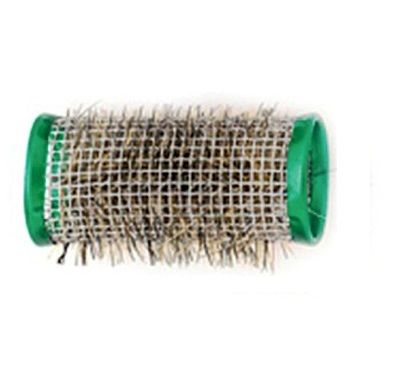 Sibel Metal Brush Rollers 32mm Green 12i