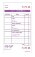 Customer Record Booklet