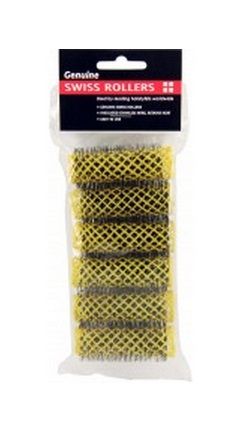 Swiss Rollers Yellow 20mm 6in