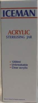 Iceman Acrylic Sterilising Jar 1200ml