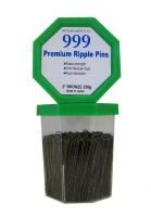 999 Ripple Pins 2 inch Bronze 165gm (250pcs)