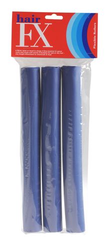 Hair Fx Flexible Rods Blue 3in