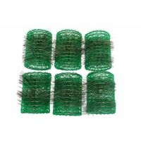 Santorini Brush Rollers Green 43mm 6 In