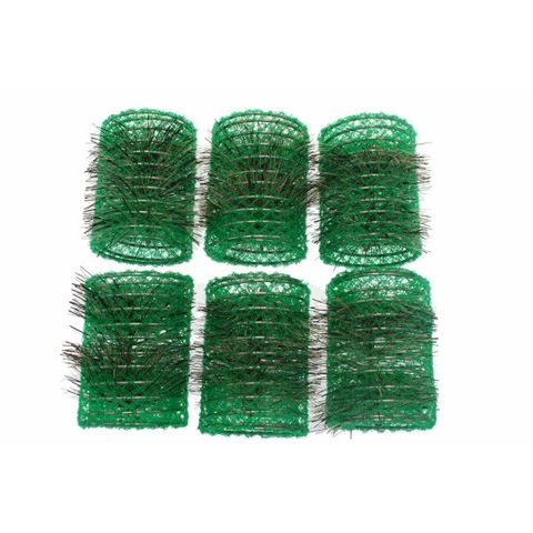 Santorini Brush Rollers Green 43mm 6 In