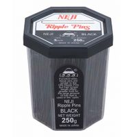 555 Neji Ripple Pins Black 3 inch