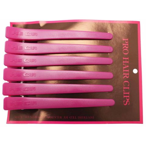 Pro Clip Sectioning Clips Pink 6in