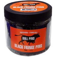 Bull Fringe Pins Black 45mm 150gm