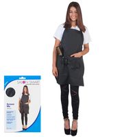 Salon Smart SCREEN ME Black Apron 142103