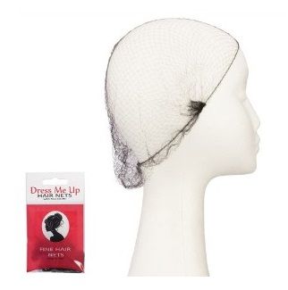 Dress Me Up Fine Hair Net Black 2pk 1359