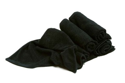 Koza TOWELS  Black 12 Pack