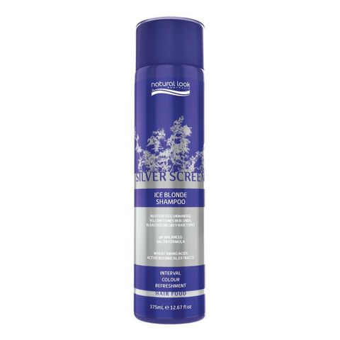 Natural Look Silver Screen Ice Blonde Shampoo 375ml