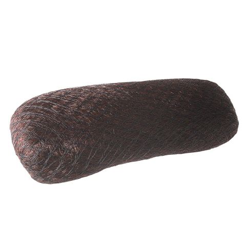 Santorini Hair Donut Brown Oblong Padding