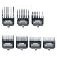 Andis Master Premium Metal Clip Attachment Combs Guide Set 7 pieces
