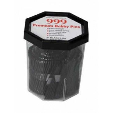 999 Bobby Pins 2 inch Black 250g