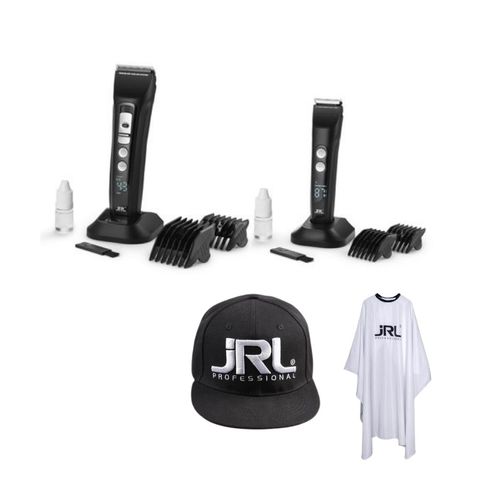 JRL Cordless Clipper and Trimmer Combo with free Cape and Cap