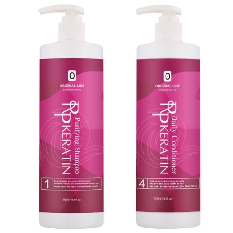 RP Keratin O Purifying Shampoo and Daily Conditioner Combo 500ml