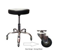 Koza CUTTING Stool BLACK Adjustable Gas Lift - Oz Stock