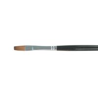 Hawley Pure Kolinsky Sable Flat Brush Szie 8 6011BC