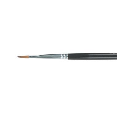 Hawley Pure Kolinsky Sable Flat Brush Size 6 6011B