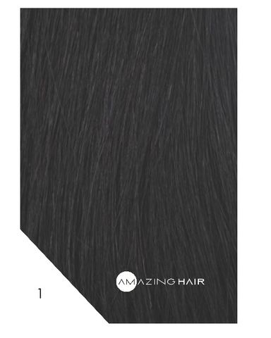 Amazing Hair 20 inch Tape EXTENSONS Black #1 SLIM 20pc
