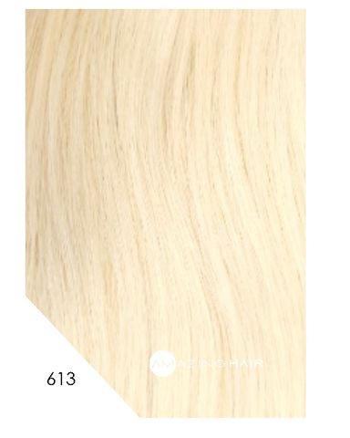 Amazing Hair 20 inch TAPE Extensions Light Blonde #613 SLIM 20pc