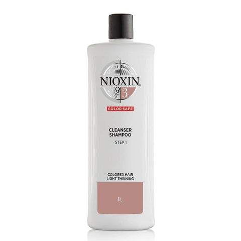 Nioxin System 3 Cleanser Shampoo 1l