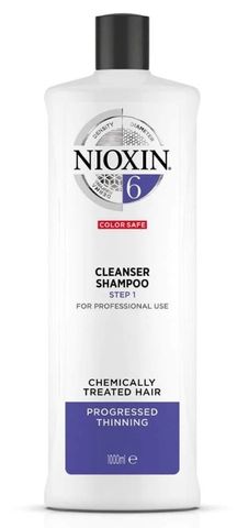 Nioxin System 6 Cleanser Shampoo 1L