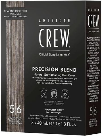 American Crew Precision Blend Medium Ash 3 x 40ml