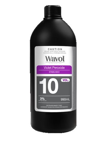 Wavol 10 Vol Violet Creme Peroxide 1L