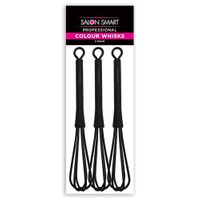 Salon Smart Hair Colour Whisks 3 Pack