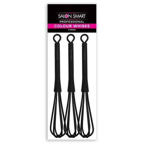 Salon Smart Hair Colour Whisks 3 Pack