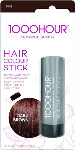 1000 Hour Hair Colour Stick Dark Brown