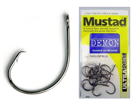 Mustad Demon Circle Hooks 6/0 Qty 7