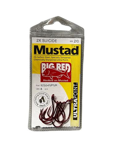 MUSTAD BIG RED HOOKS