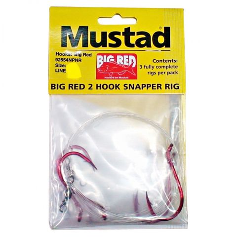 Mustad Big Red Snapper Rigs