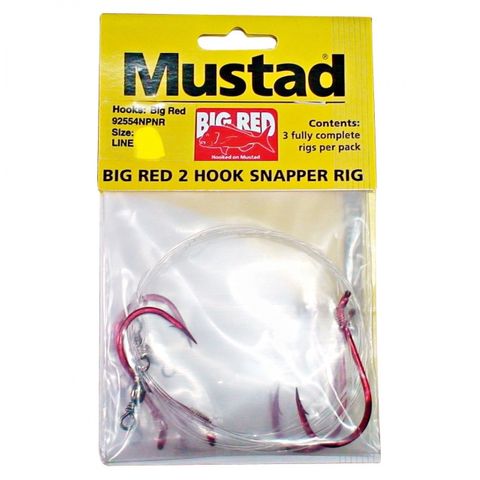 Mustad Big Red Snapper Rig 8/0