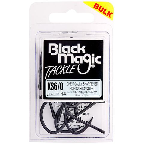 Black Magic Ks 6/0 Hook Large Bulk Pack