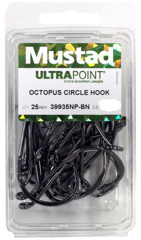Mustad Octopus Hooks 5/0 25 Pack