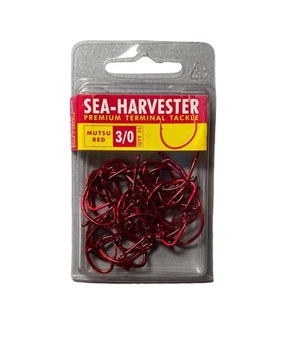 Sea Harvester Mutsu Red 3/0 Bulk 35