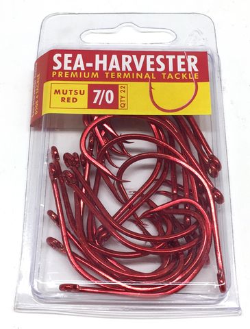 Sea Harvester Mutsu Red 7/0 Bulk 22