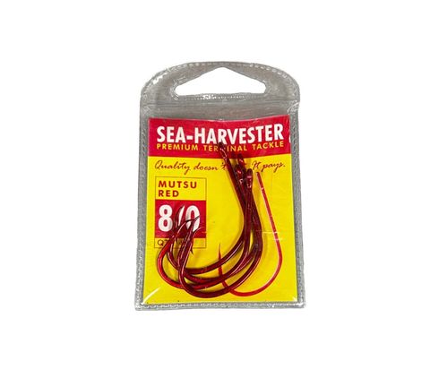 Sea Harvester Mutsu Red 8/0 4 Pack