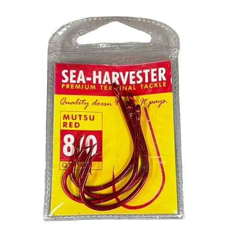 Sea Harvester Mutsu Red 8/0 4 Pack