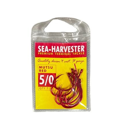 Sea Harvester Mutsu Red 5/0 7 Pack