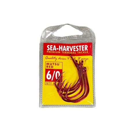 Sea Harvester Mutsu Red 6/0 6 Pack