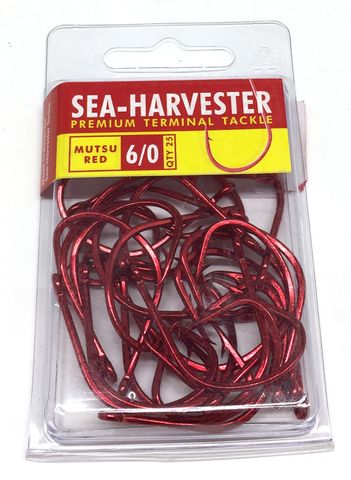 Sea Harvester Mutsu Red 6/0 Bulk 25