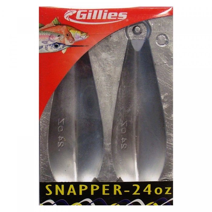 Gillies Snapper Sinker Mould 8OZ silver 8OZ