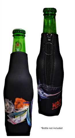Mad About Fishing Bottle Koozie