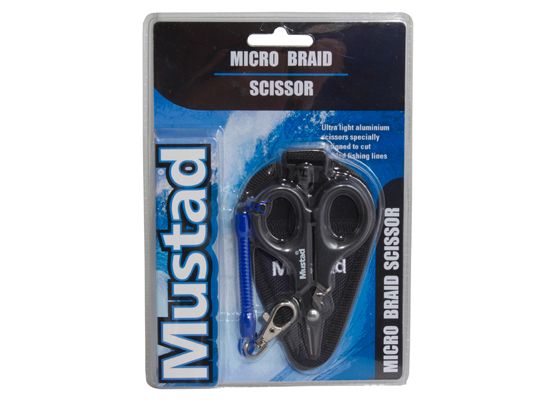 Mustad Micro Braid Scissor with Pouch