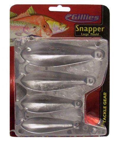 Gillies Sinker Mould  Snapper Large