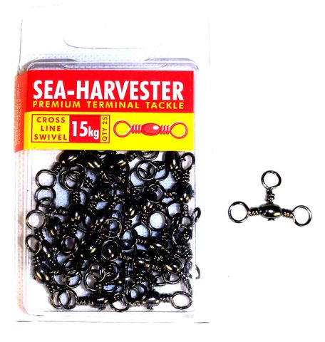 Sea Harvester Crossline Swivel 15Kg Bulk Pack 25